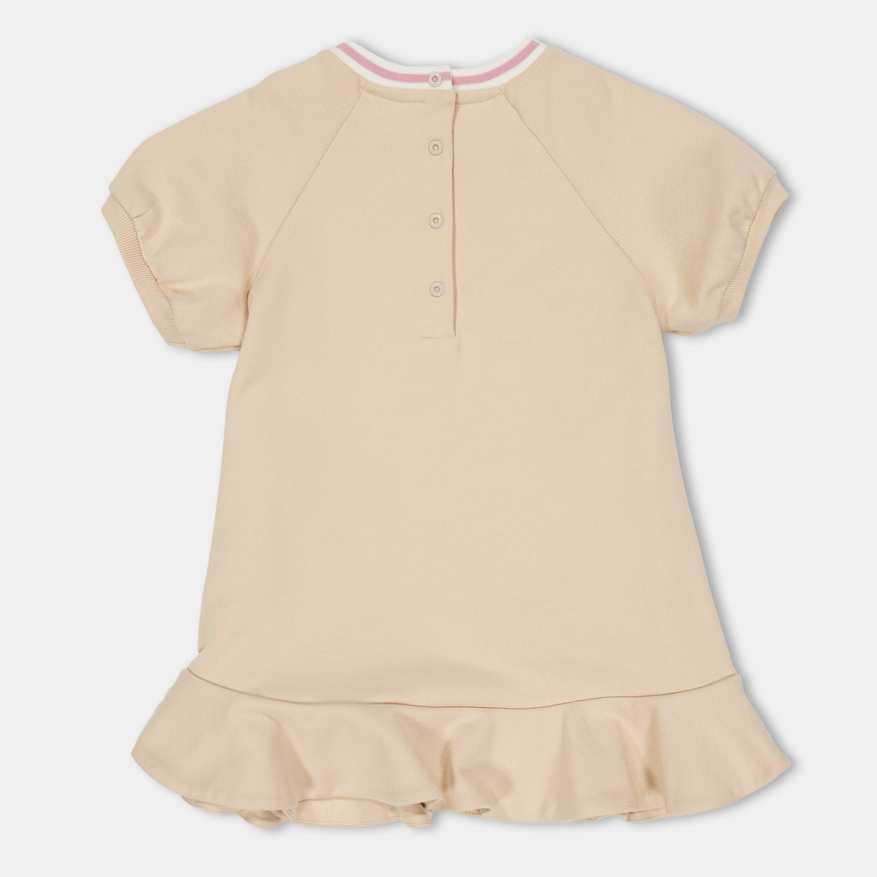 Linen F1P2N - Fendi - Kids' Logo Mini Dress - 2