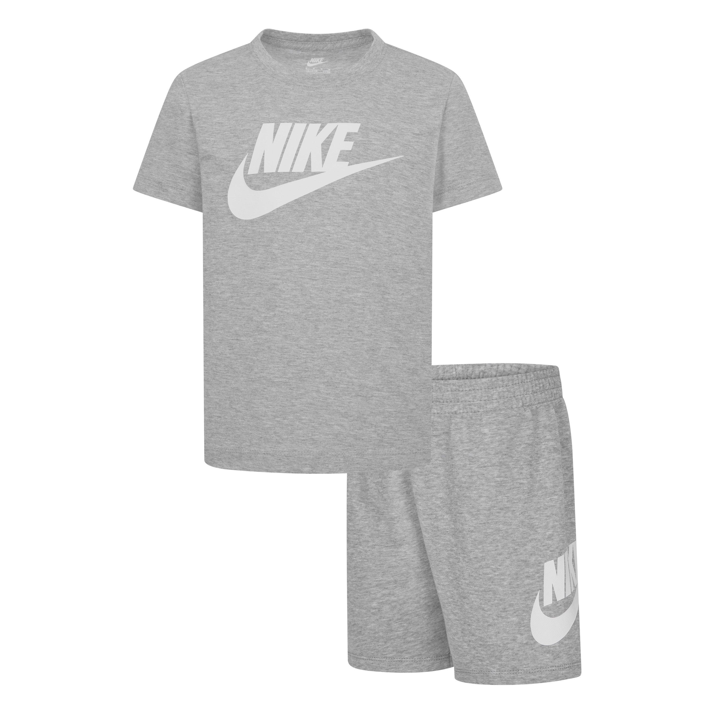 Grey Heather - Nike - Nike Tee Short Set In53 - 1