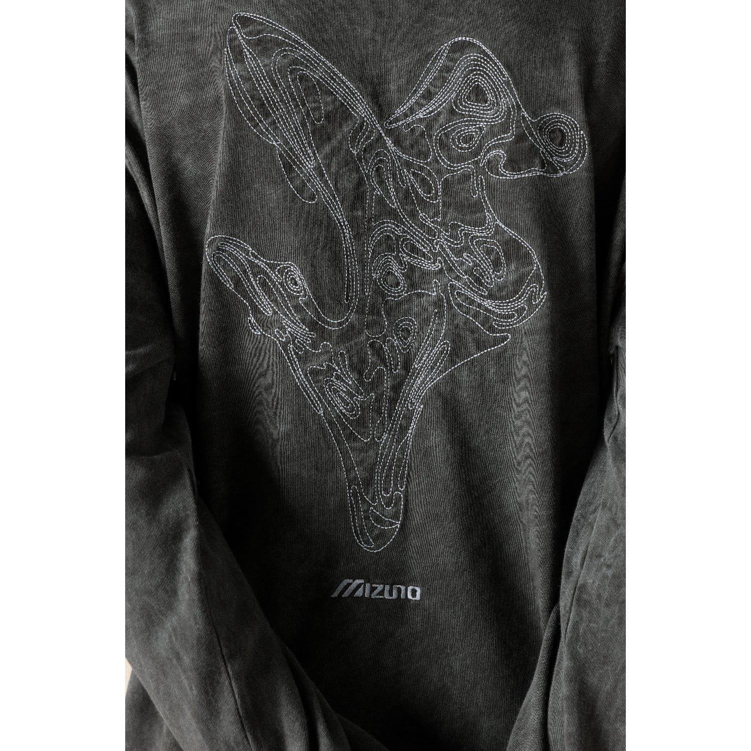 Grey - Mizuno - Sportstyle FloraTech Long Sleeve T-Shirt - 3