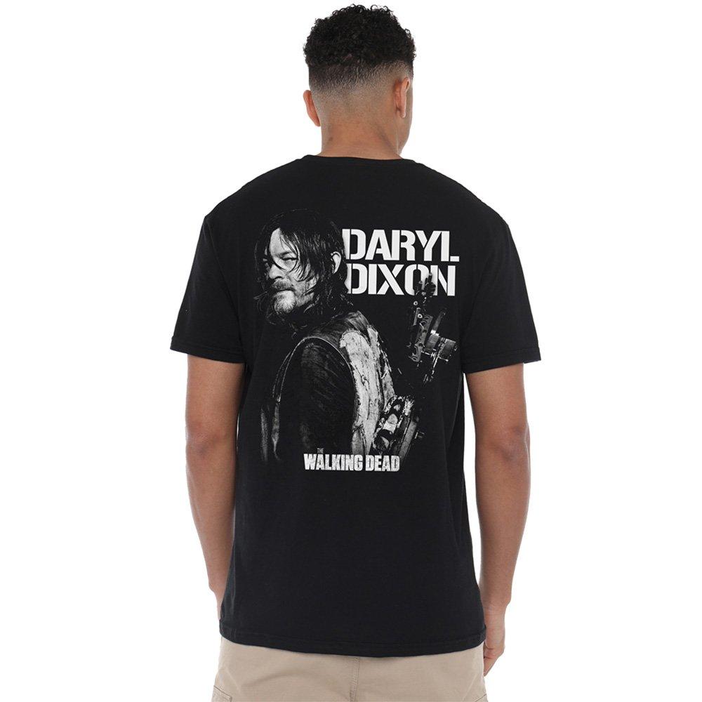 Black - Other - The Walking Dead Daryl Dixon Mono Back T-Shirt Bl - 1