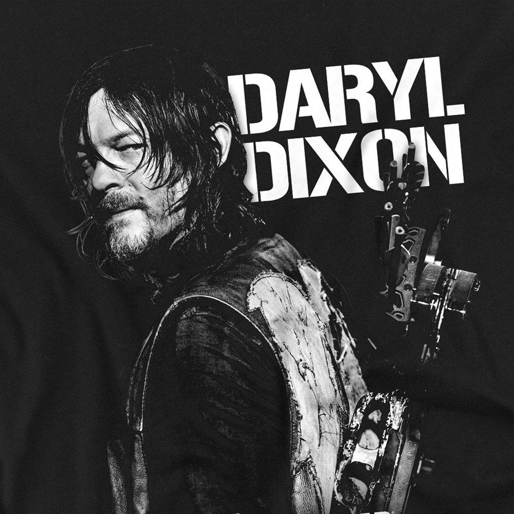Black - Other - The Walking Dead Daryl Dixon Mono Back T-Shirt Bl - 3