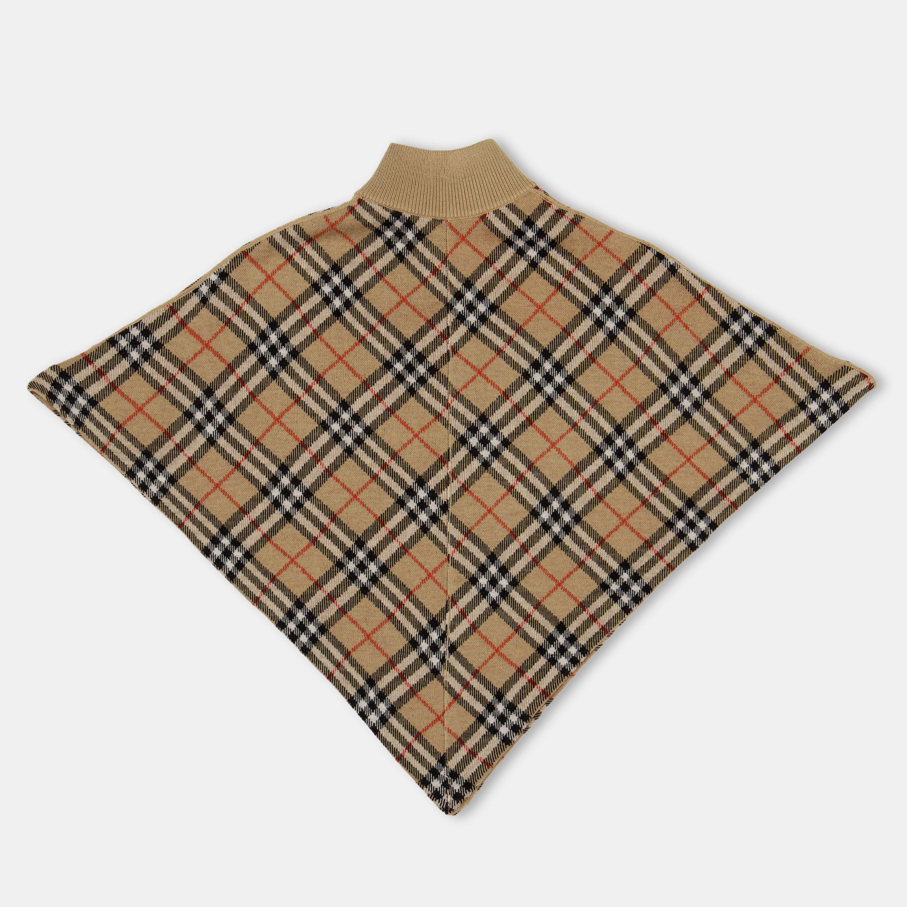Beige B9368 - Burberry - Kids' Structured Cape - 2