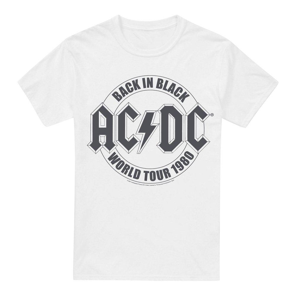 White - ACDC - Tour Emblem T-Shirt - 4
