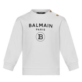 Balmain Printed Logo Sweater