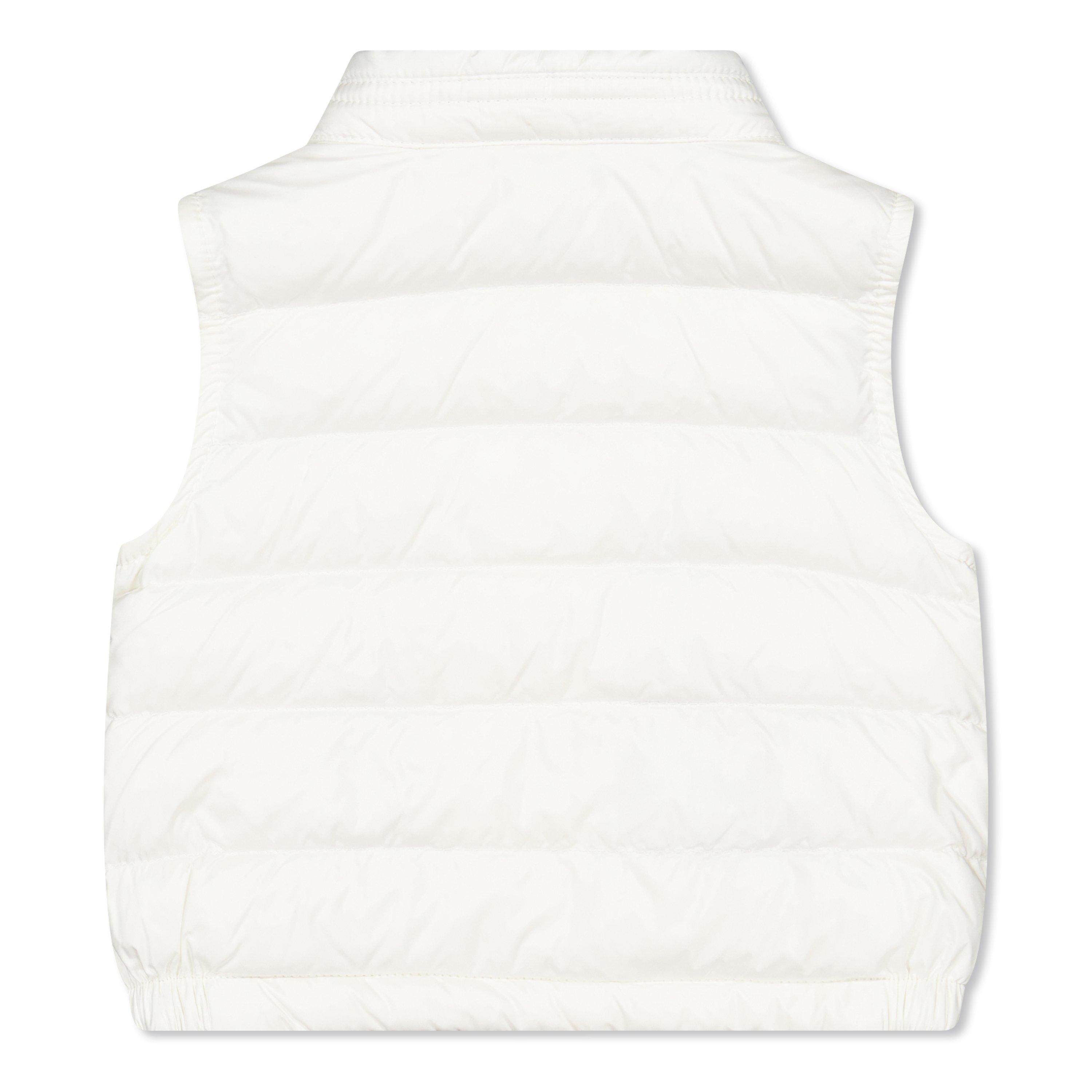White 034 - Moncler - Kids' Amaury Padded Down Sleeveless Gilet - 2