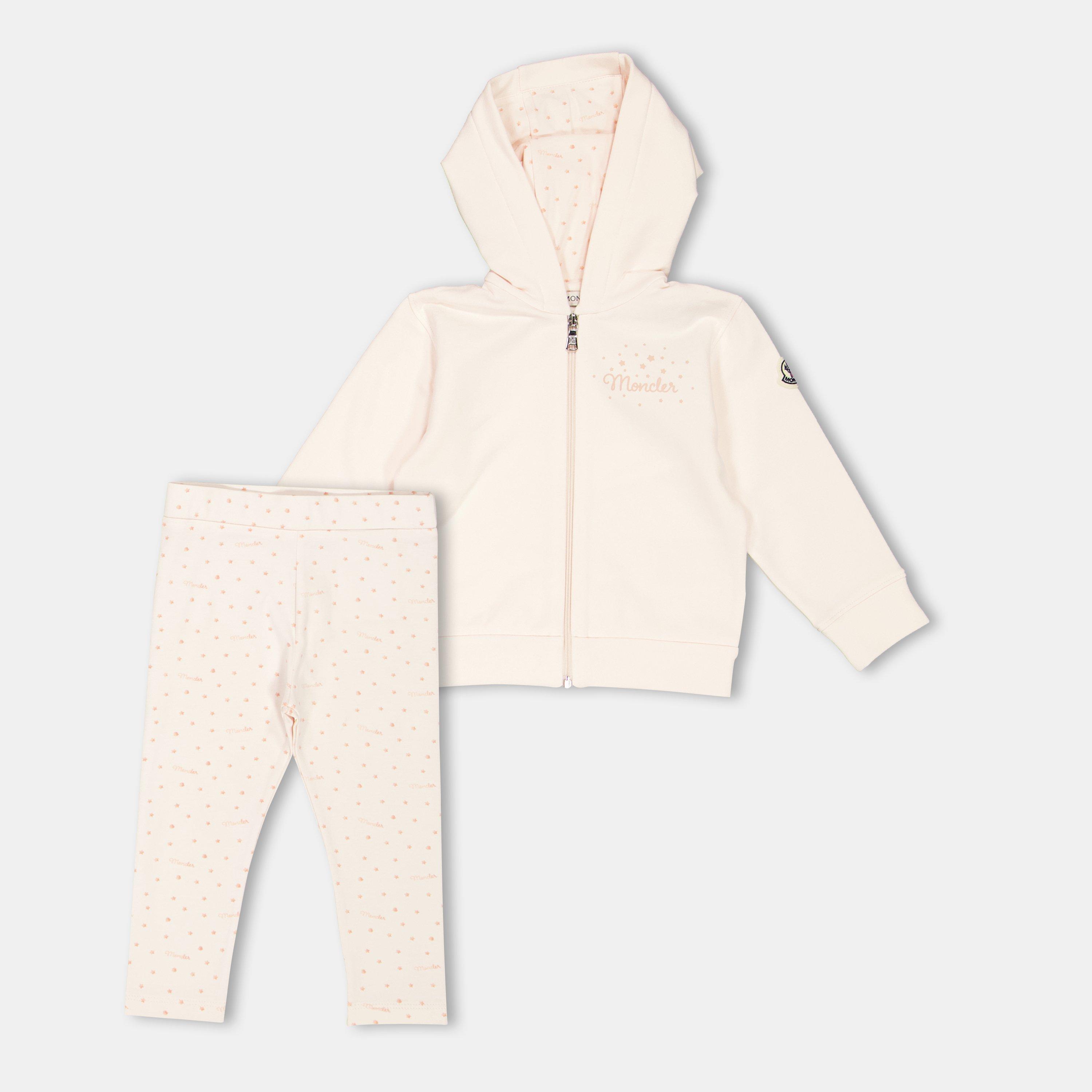 Pink 529 - Moncler - Kids' Two-Piece Fleece Tracksuits