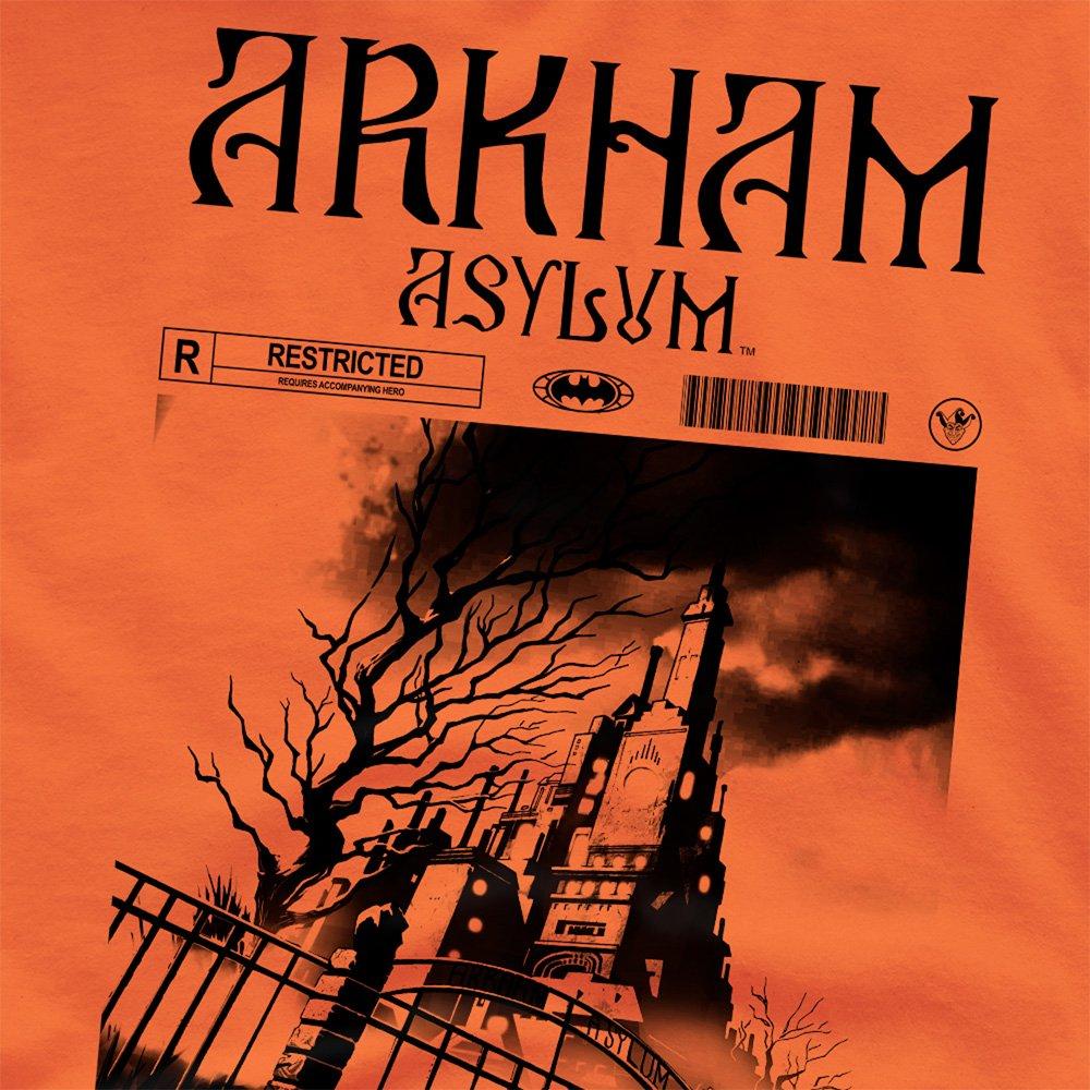 Orange - DC Comics - Arkham Asylum T-Shirt Orange - 2