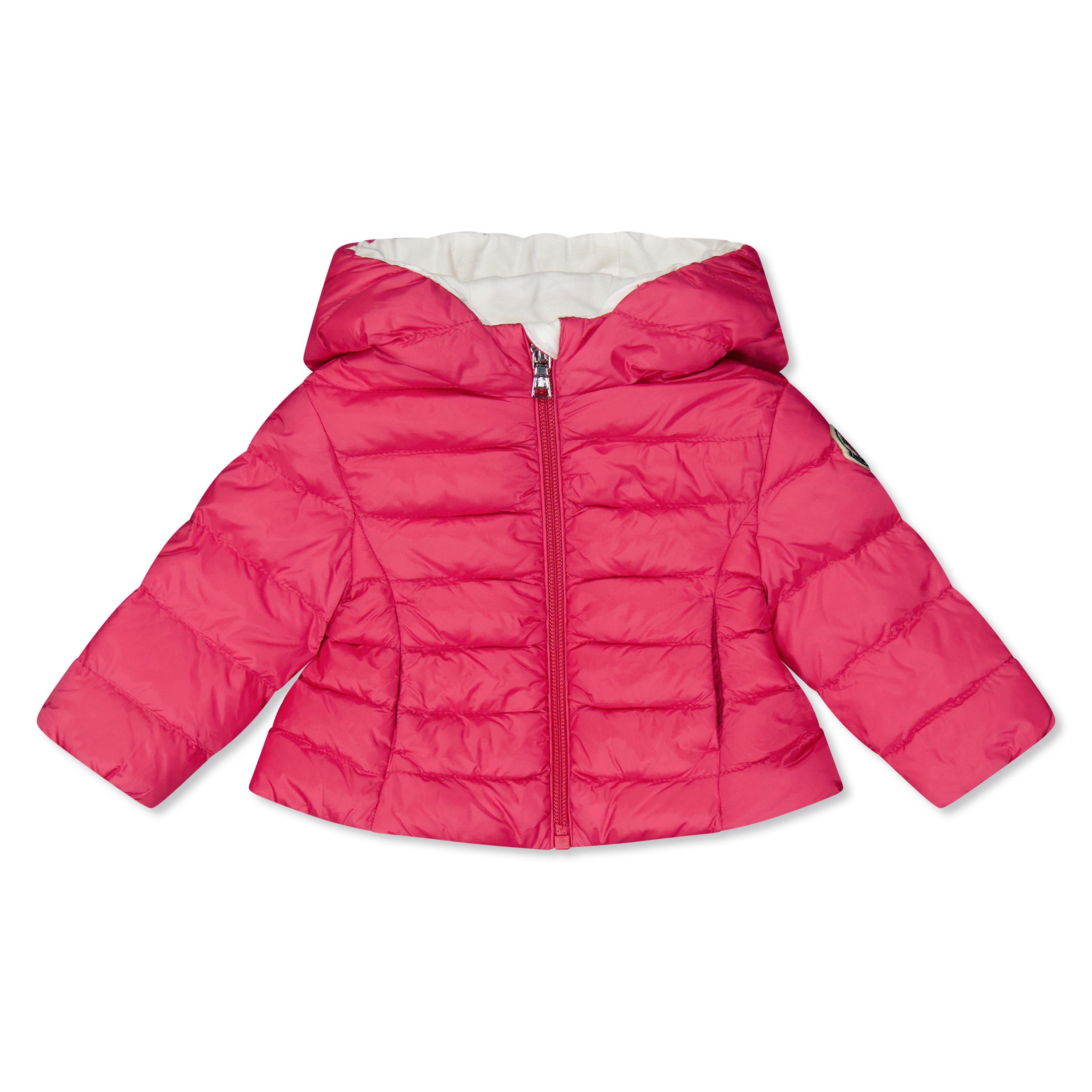 Cherry 542 - Moncler - Kids' Ige Long Sleeve Full Zip Short Puffer Jacket - 1