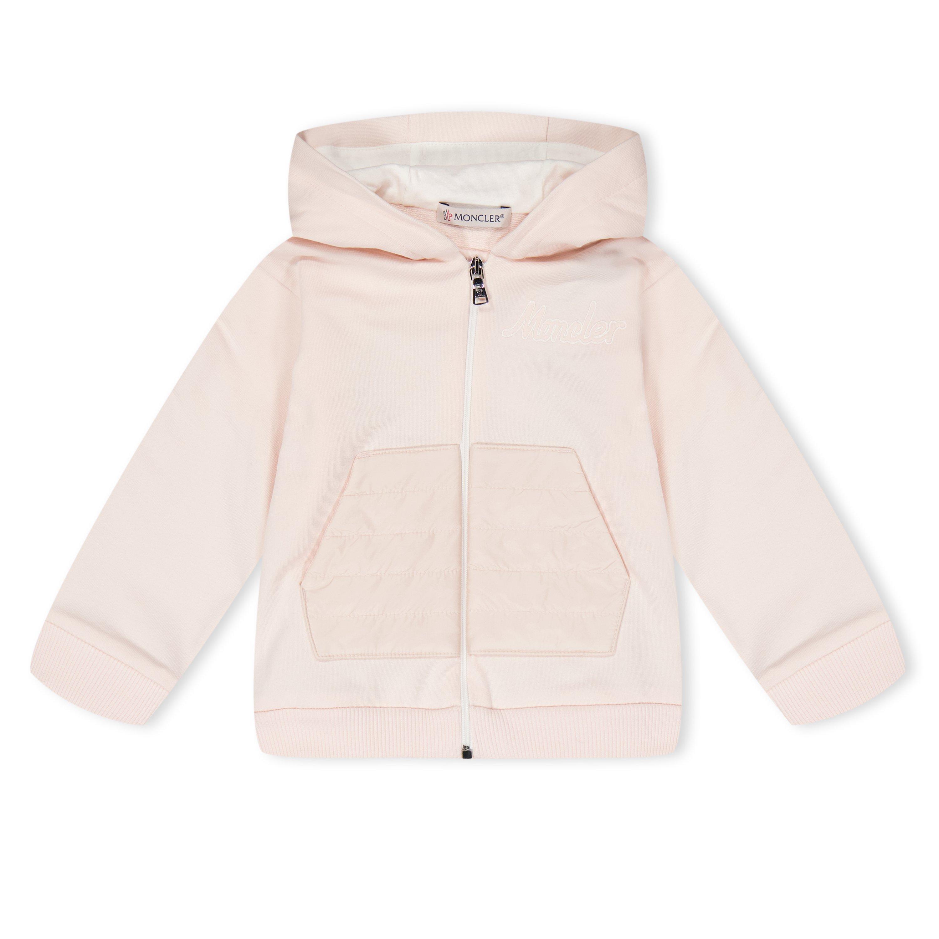 Pink 529 - Moncler - Embroidered Logo Two-Piece Tracksuit Infants - 2