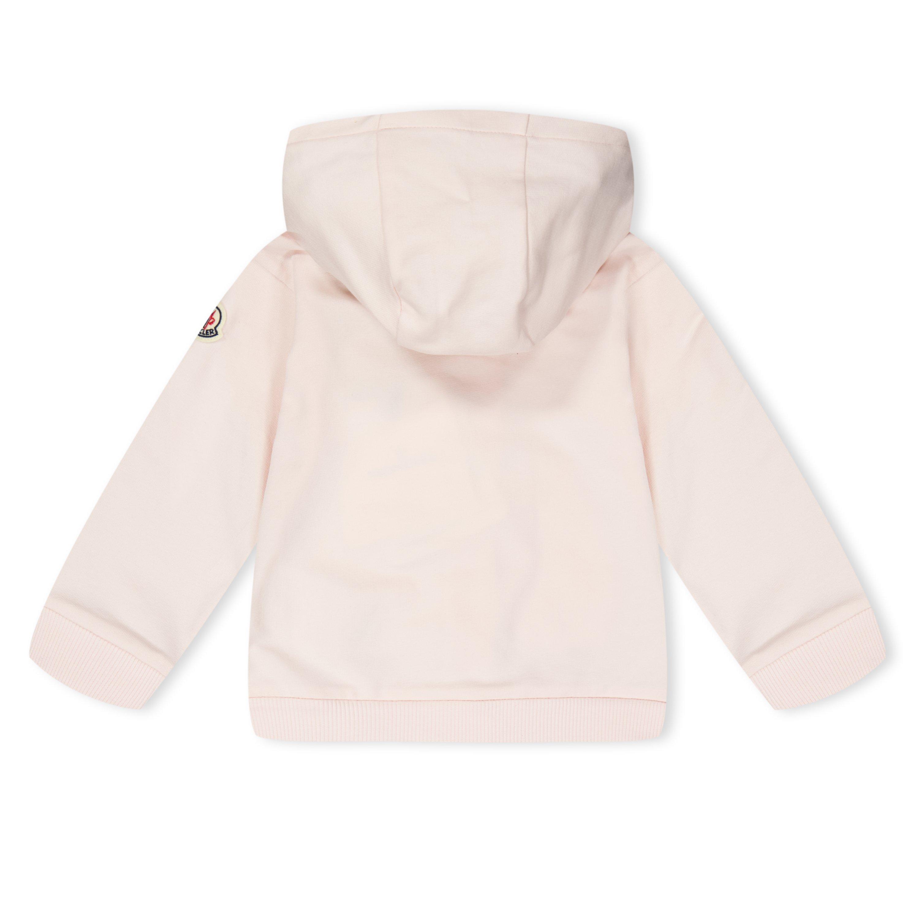 Pink 529 - Moncler - Embroidered Logo Two-Piece Tracksuit Infants - 3