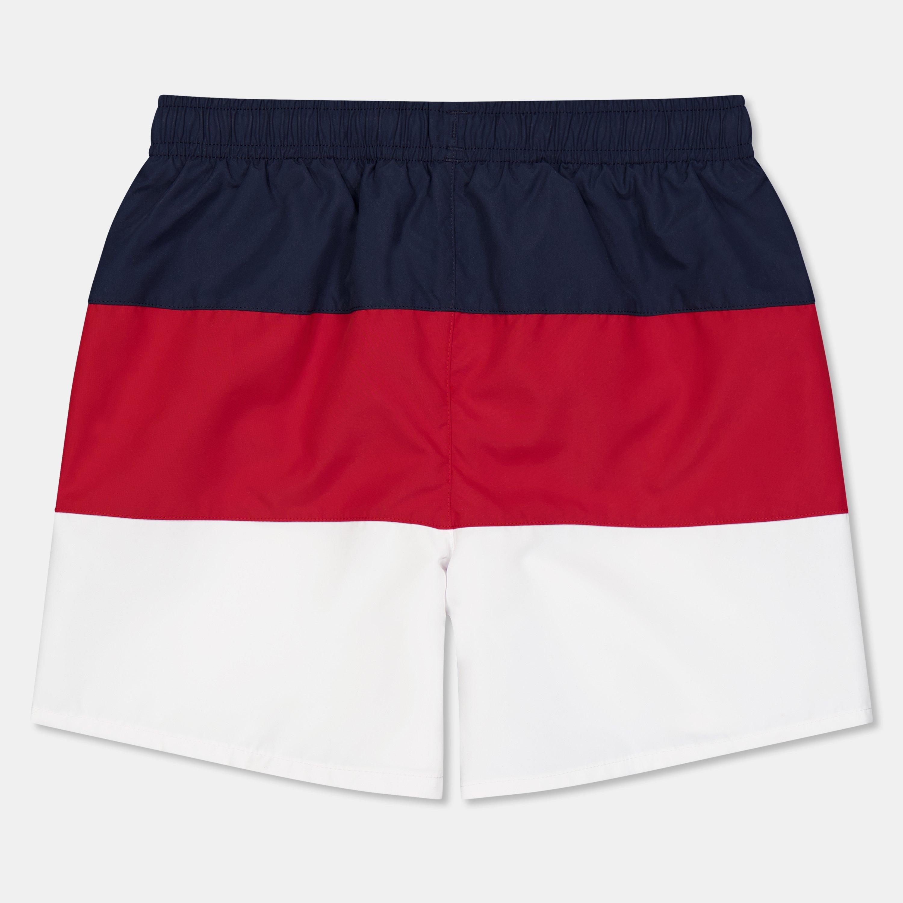 Navy/Orange - Lacoste - Kids' Swim Shorts - 2