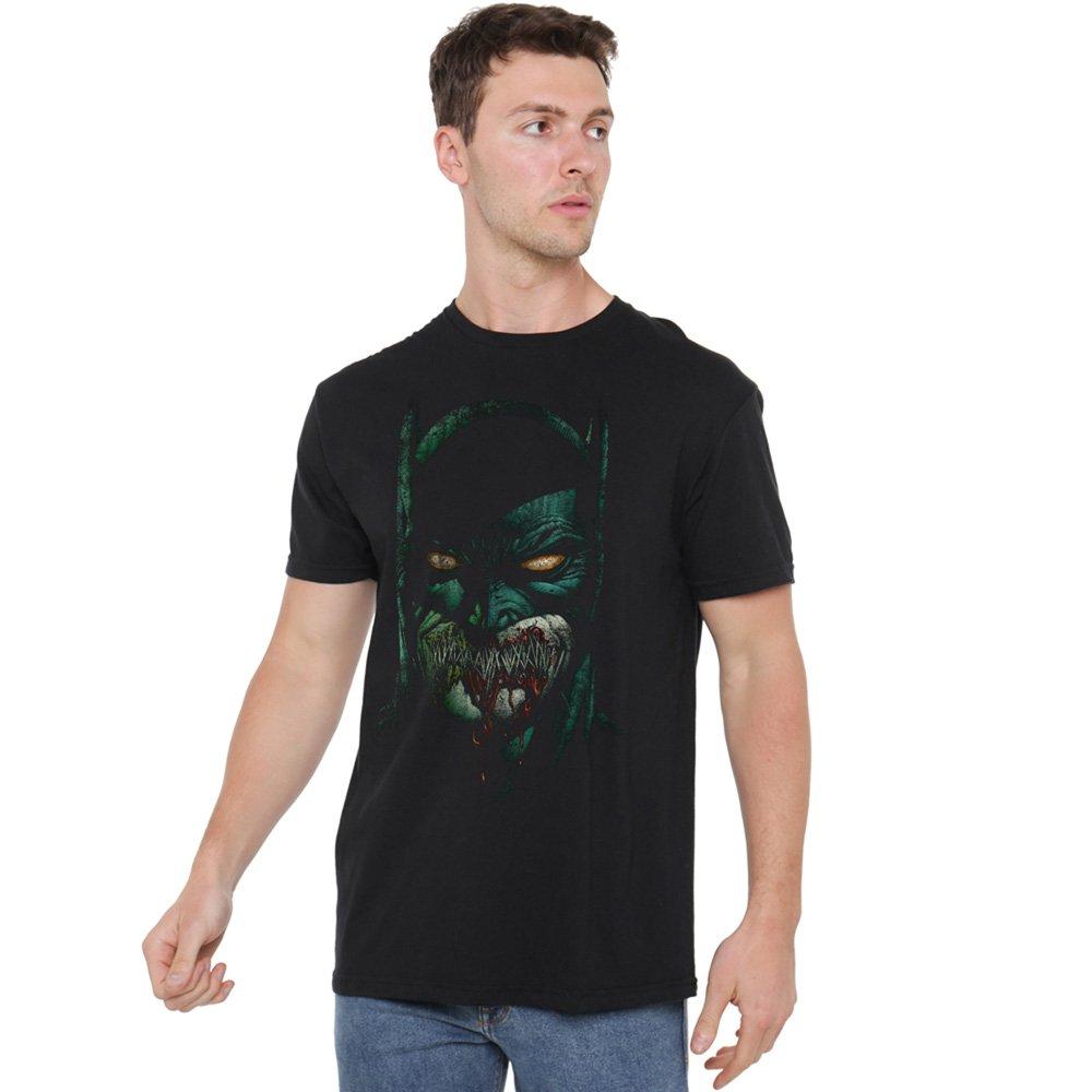 Black - DC Comics - DC Comics Stitched Up Cotton Mens T-Shirt Black - 1