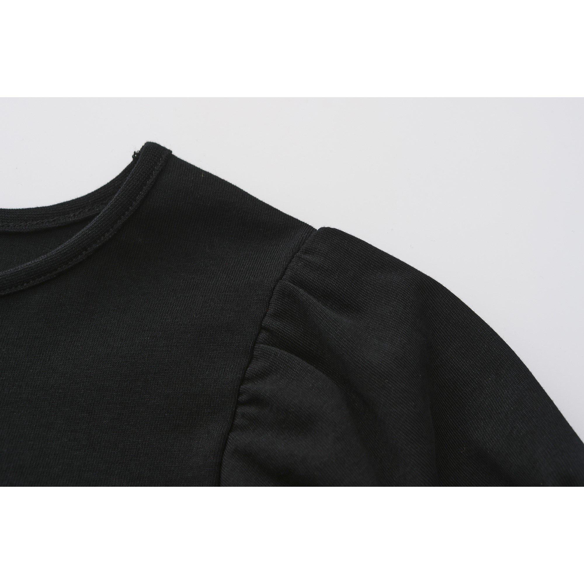 Black - Star - Girls’ Tee - 3