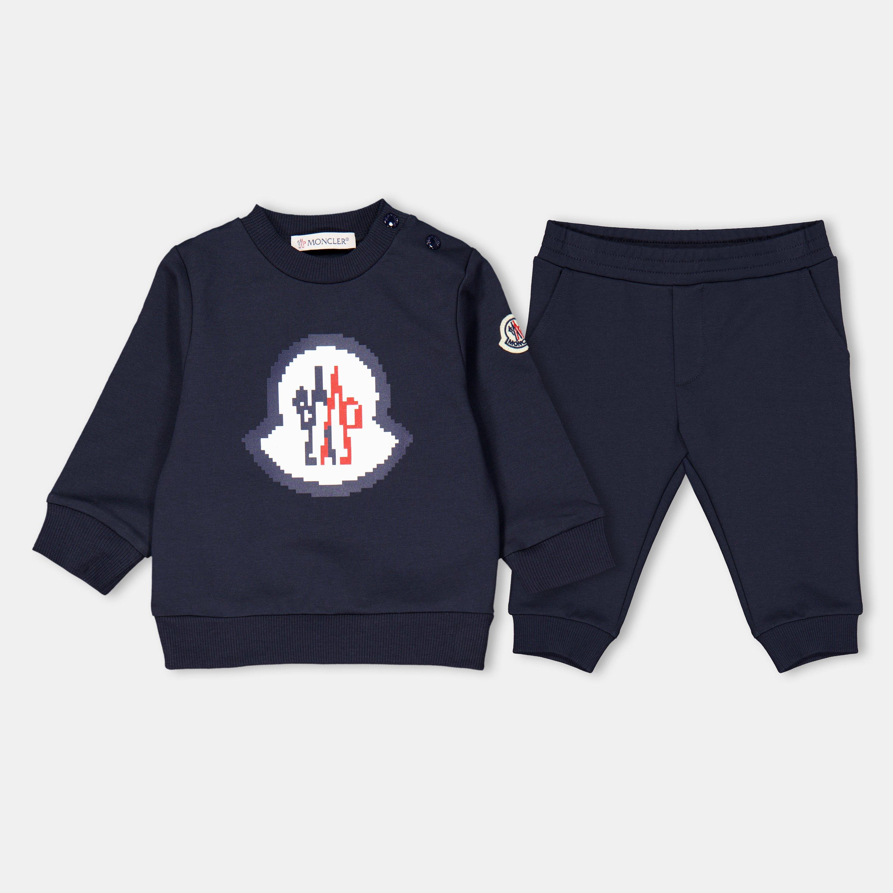 Navy 778 - Moncler - Kids' Logo Tracksuit - 1