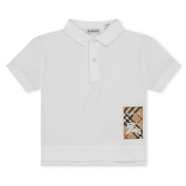 Burberry Johane Short Sleeve Polo Shirt Infants