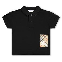 Burberry Johane Short Sleeve Polo Shirt Infants