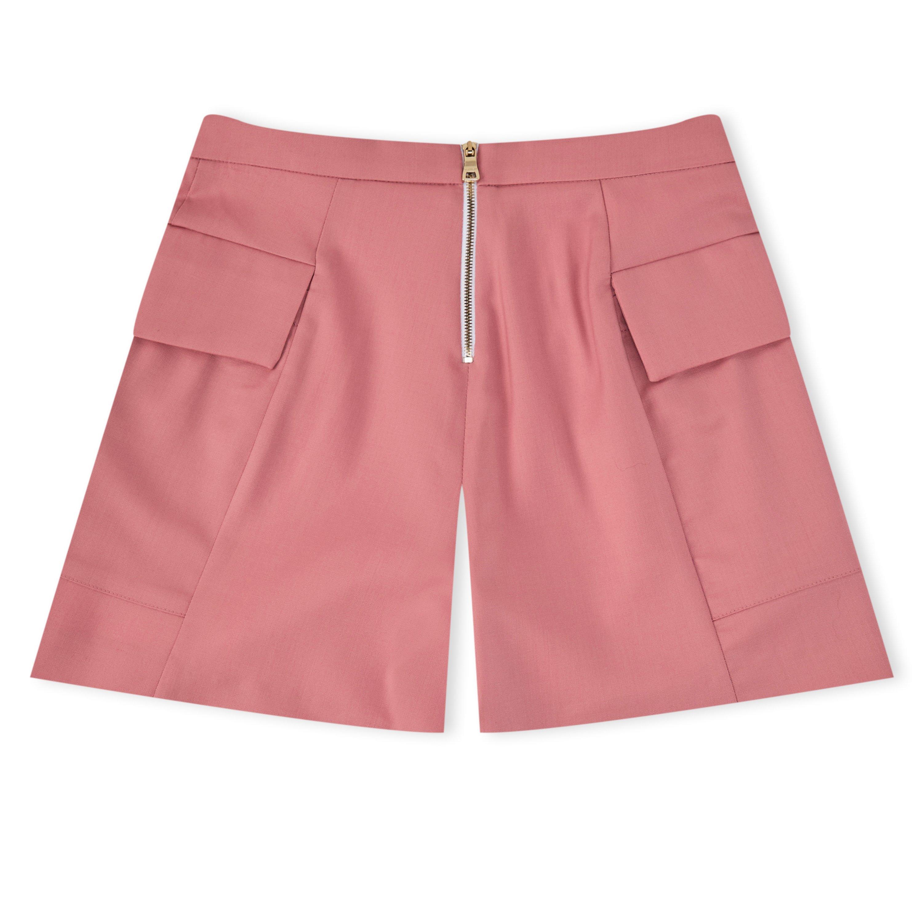 Purple - Balmain - Kids' Woven Tracksuit Shorts - 2