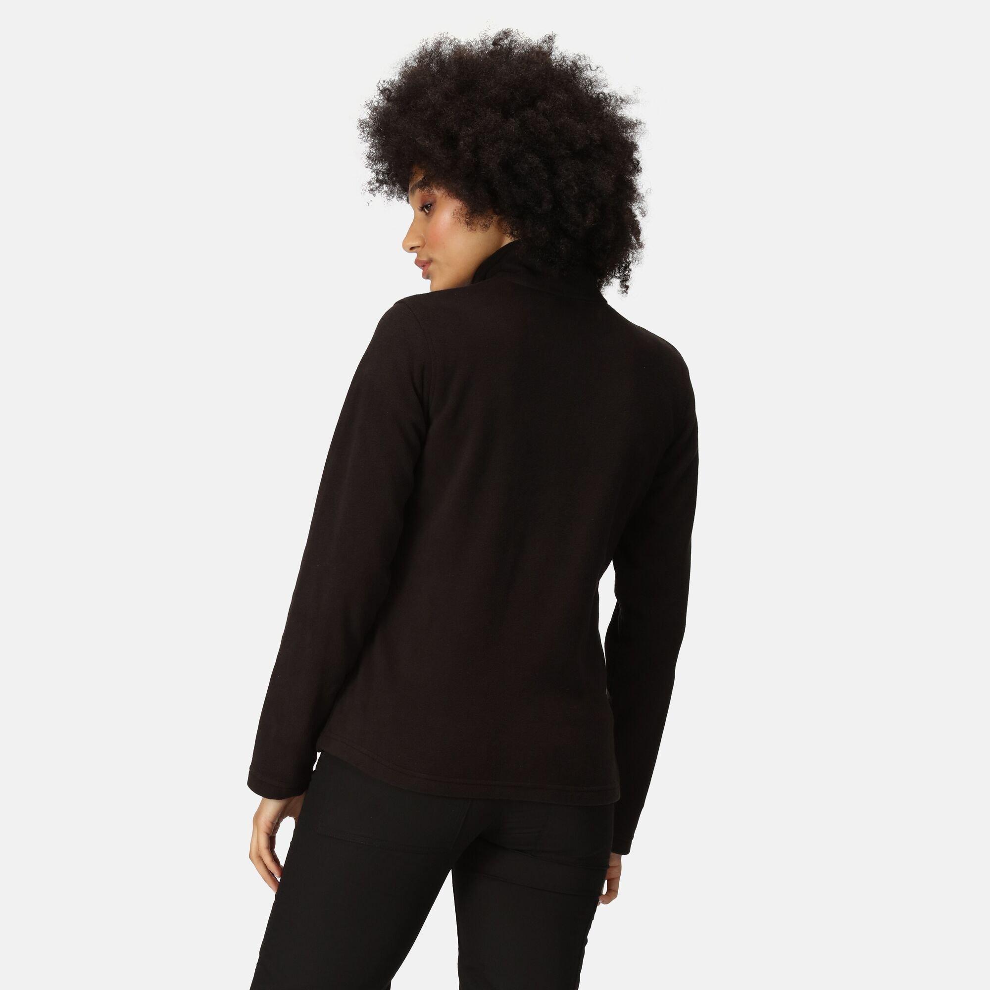 Black - Regatta - Womens H/M Full Zip Fleece - 2