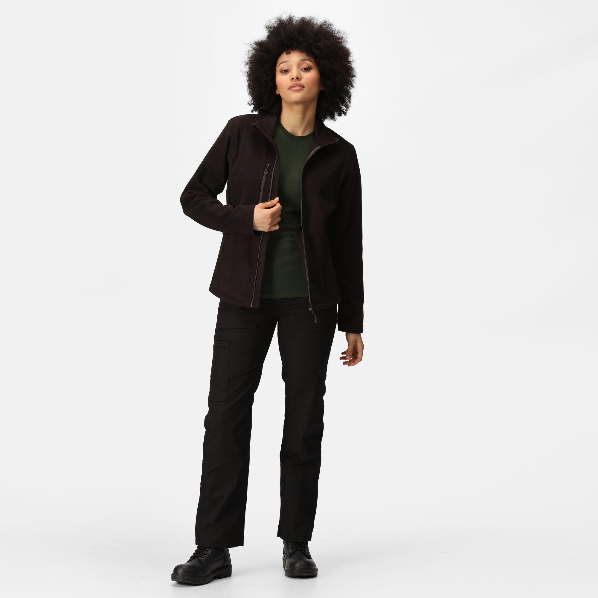 Black - Regatta - Womens H/M Full Zip Fleece - 3