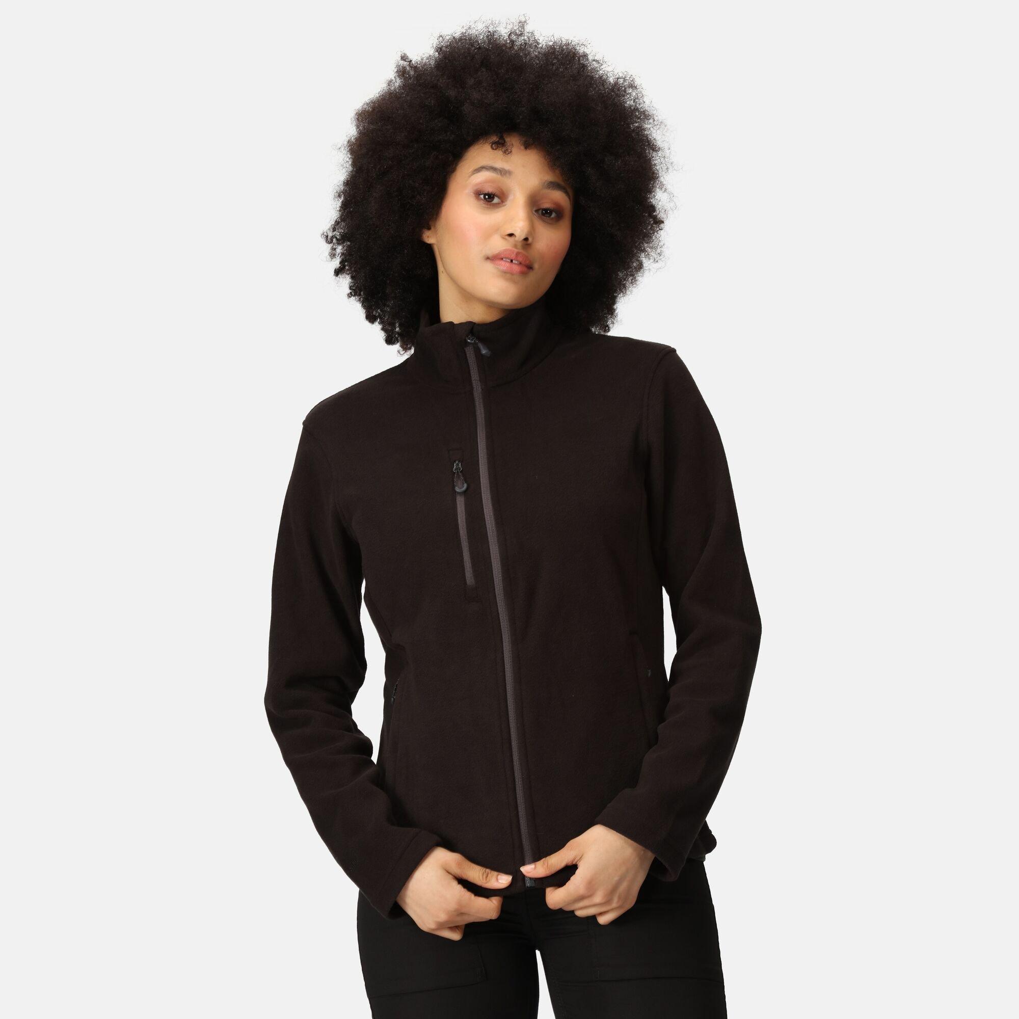 Black - Regatta - Womens H/M Full Zip Fleece - 5