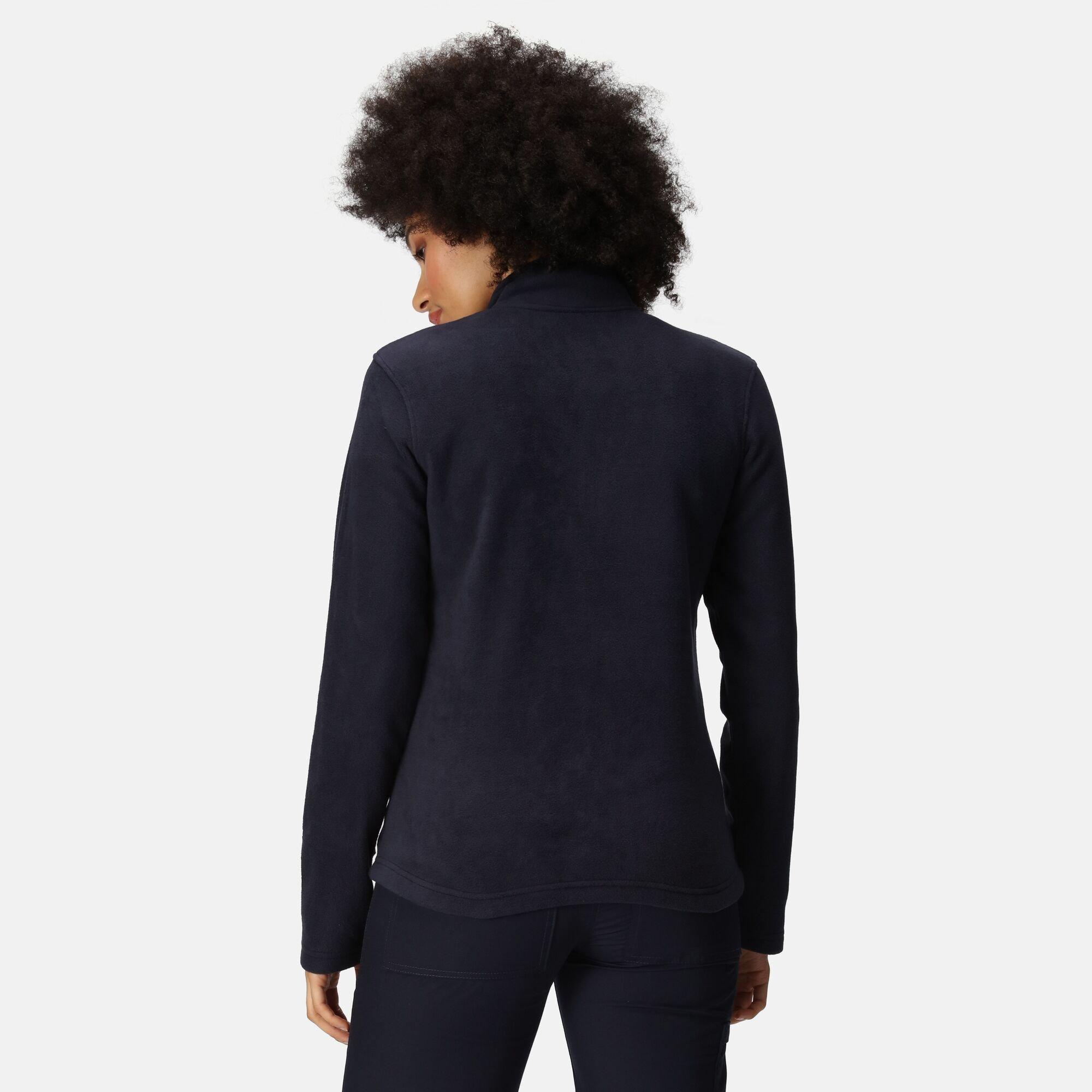 Navy - Regatta - Womens H/M Full Zip Fleece - 2