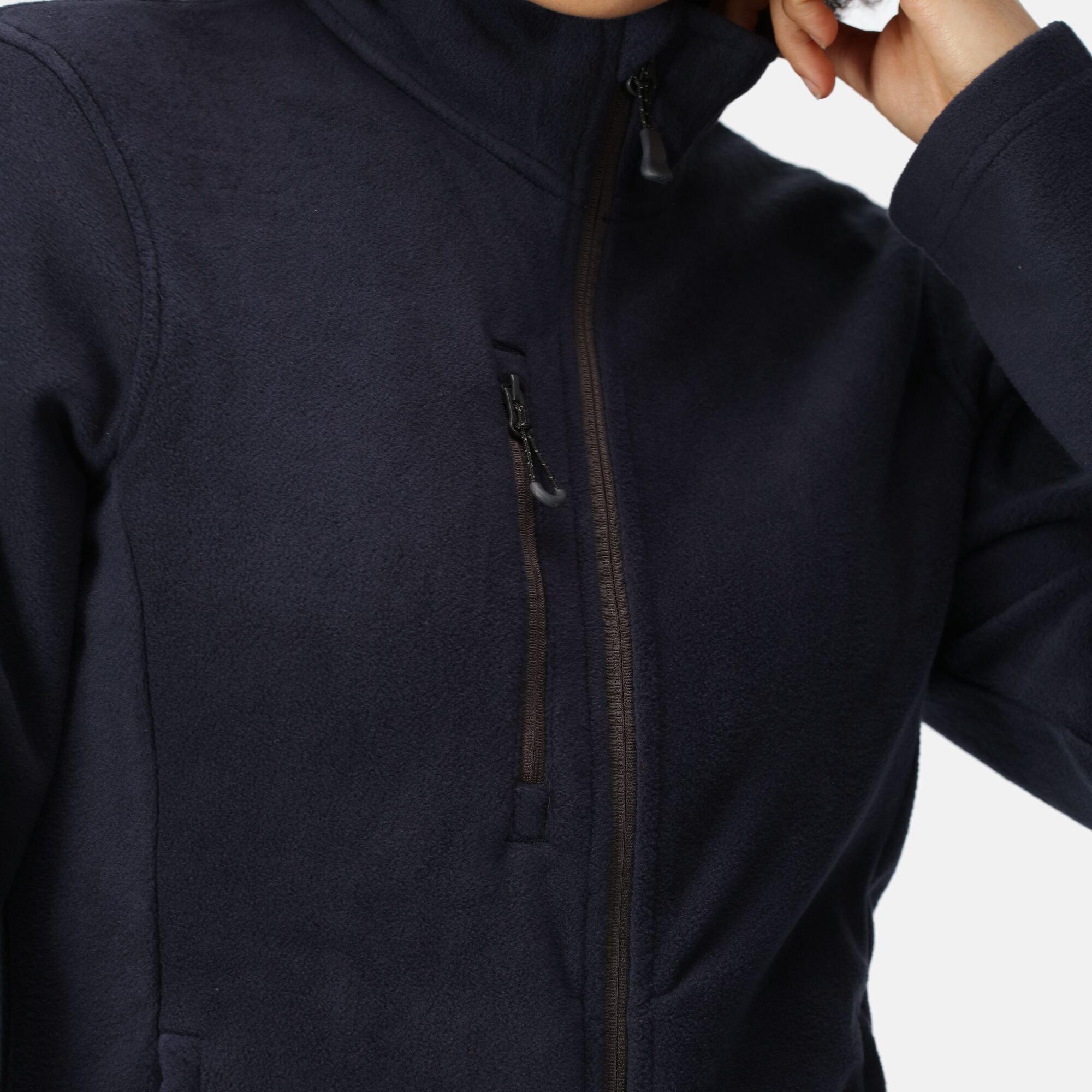 Navy - Regatta - Womens H/M Full Zip Fleece - 4