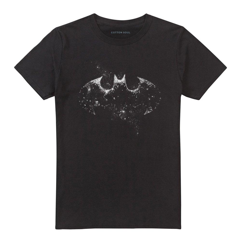 Black - Batman - Batman Galaxy Cotton Mens T-Shirt Black - 4