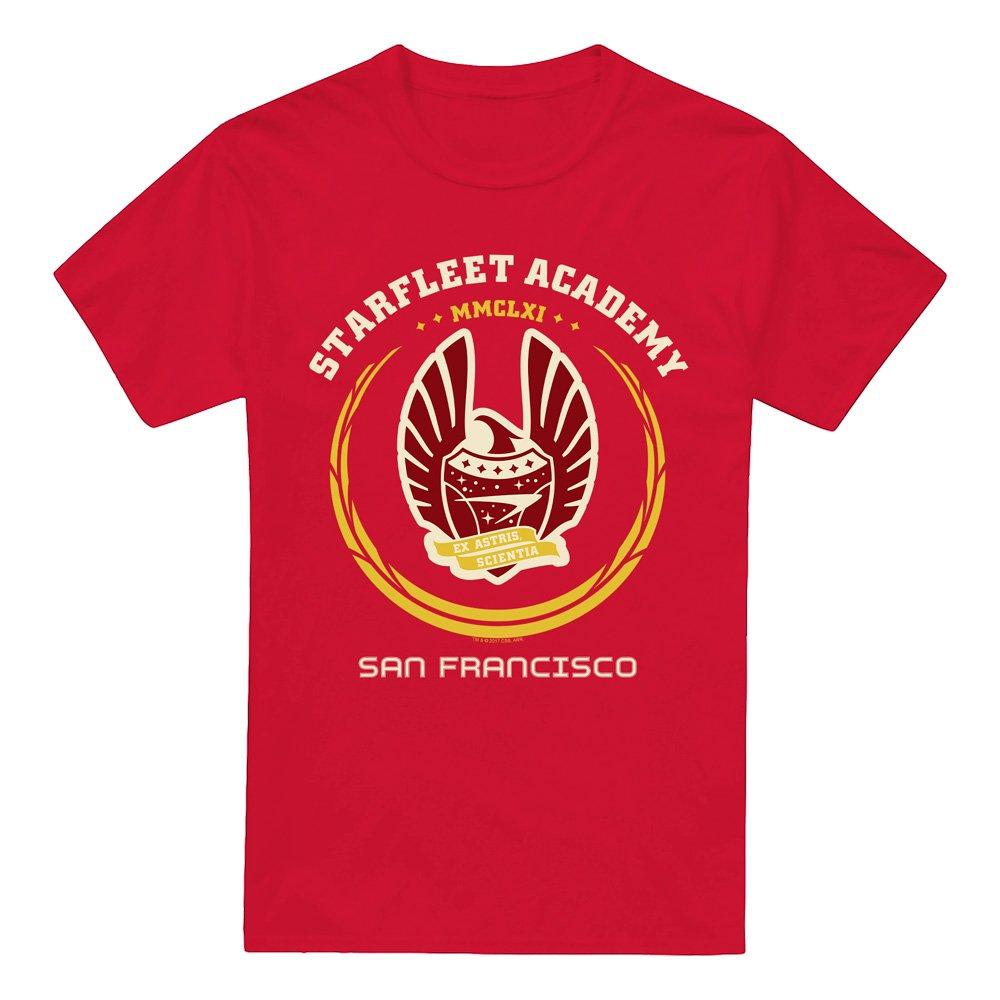 Red - Star Trek - Star Trek Academy Heraldry T Shirt Red - 4