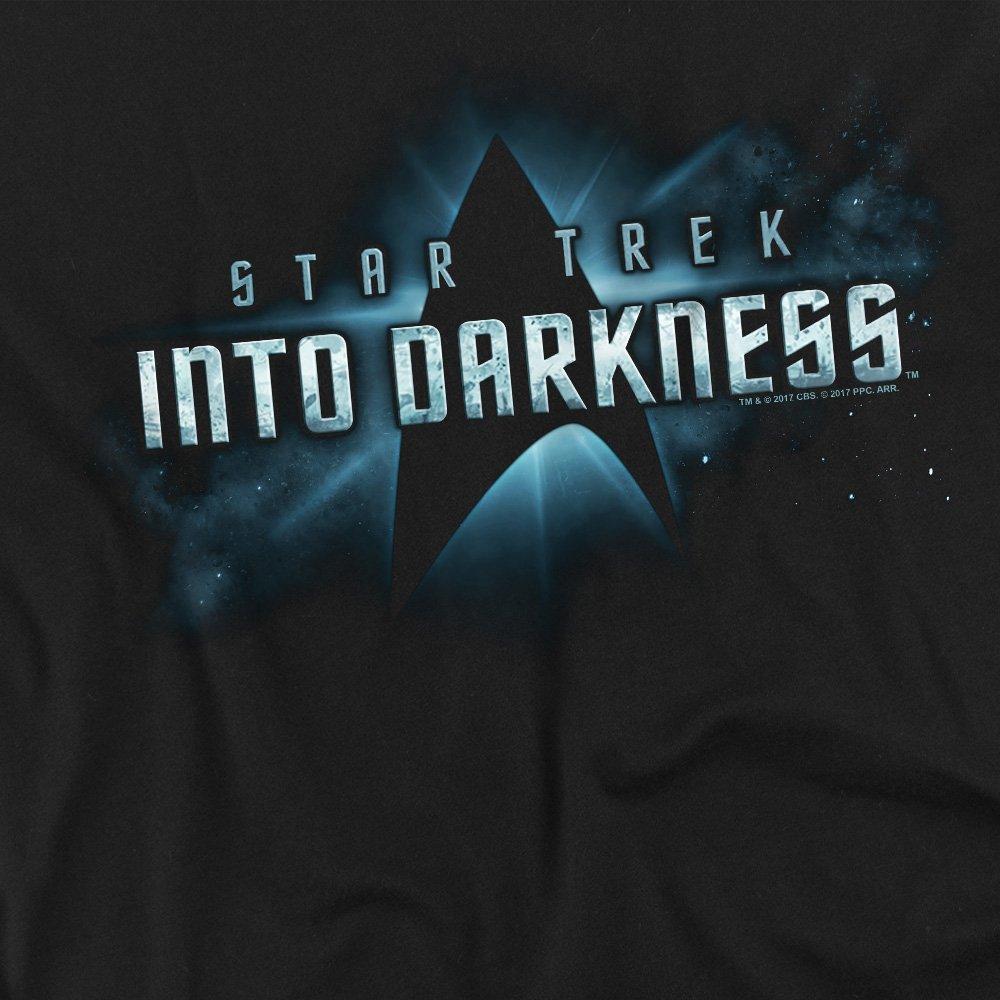 Black - Star Trek - Star Trek Into Darkness Logo T Shirt Black - 2