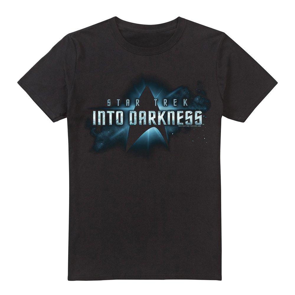 Black - Star Trek - Star Trek Into Darkness Logo T Shirt Black - 4