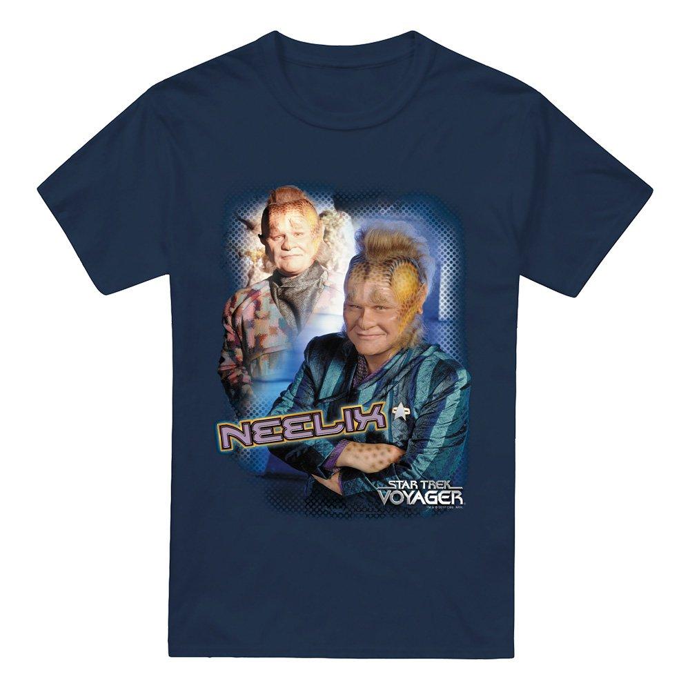 Navy - Star Trek - Star Trek Neelix T Shirt Navy - 4