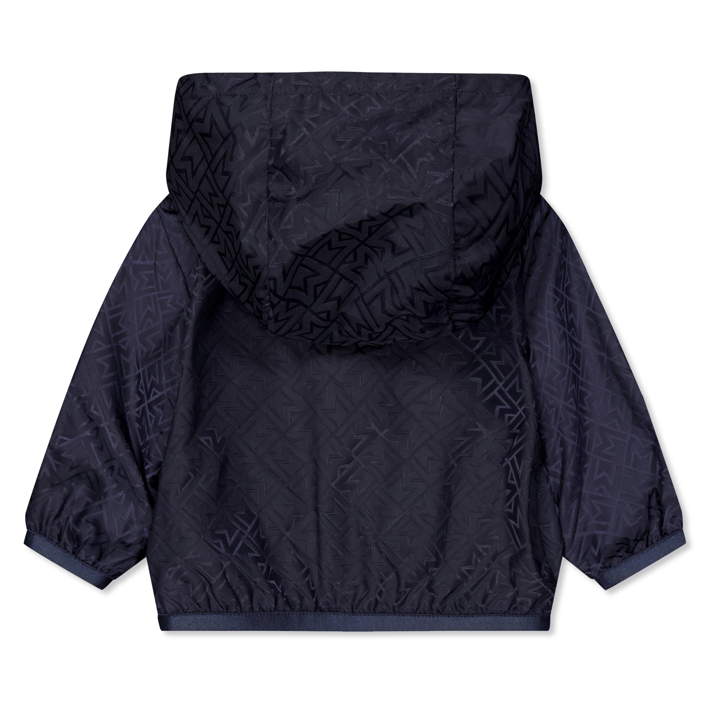 Navy F77 - Moncler - Kids' Jonnar Waterproof Lightweight Rain Anorak - 2
