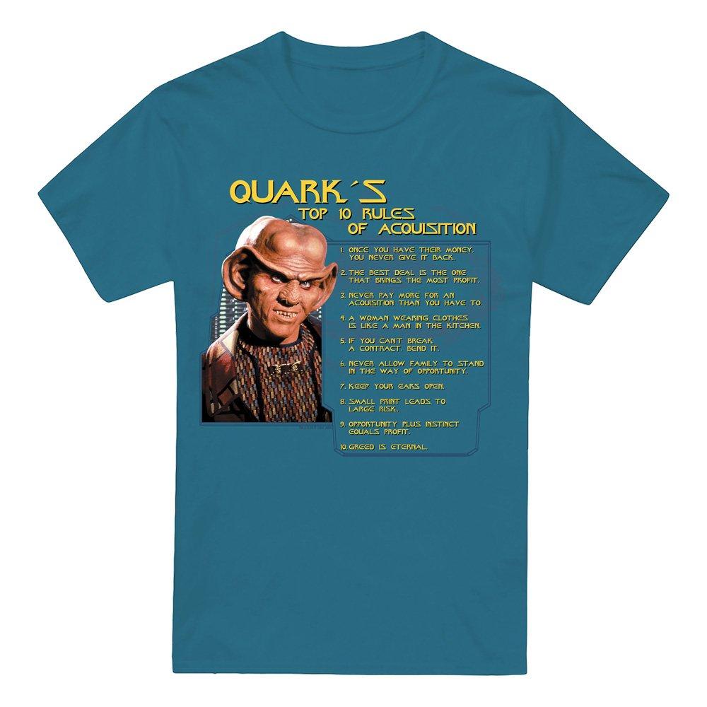 Grey - Star Trek - Star Trek Quarks Rules T Shirt Slate - 4