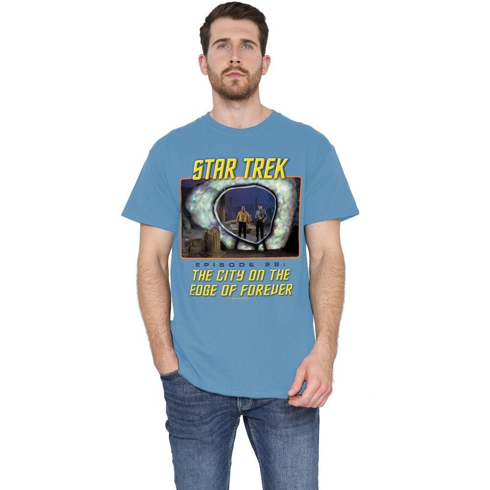 Blue - Star Trek - St Original Edge Of Forever T Shirt Carolina Blue - 1