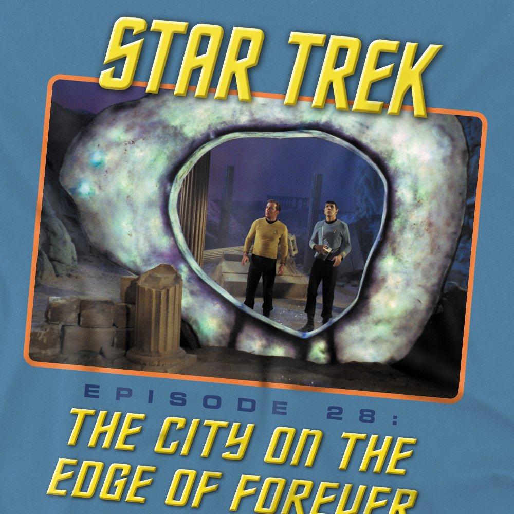 Blue - Star Trek - St Original Edge Of Forever T Shirt Carolina Blue - 2