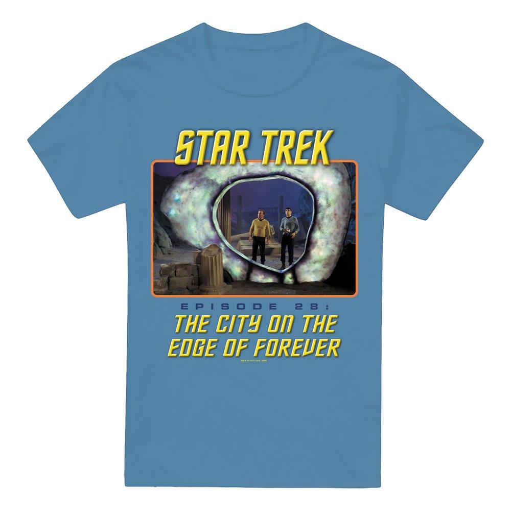 Blue - Star Trek - St Original Edge Of Forever T Shirt Carolina Blue - 4