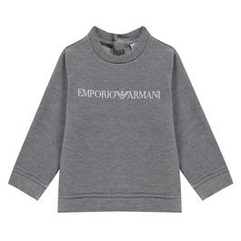 Emporio Armani Logo Printed Sweater Infants