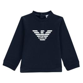 Emporio Armani Logo Printed Sweater Infants