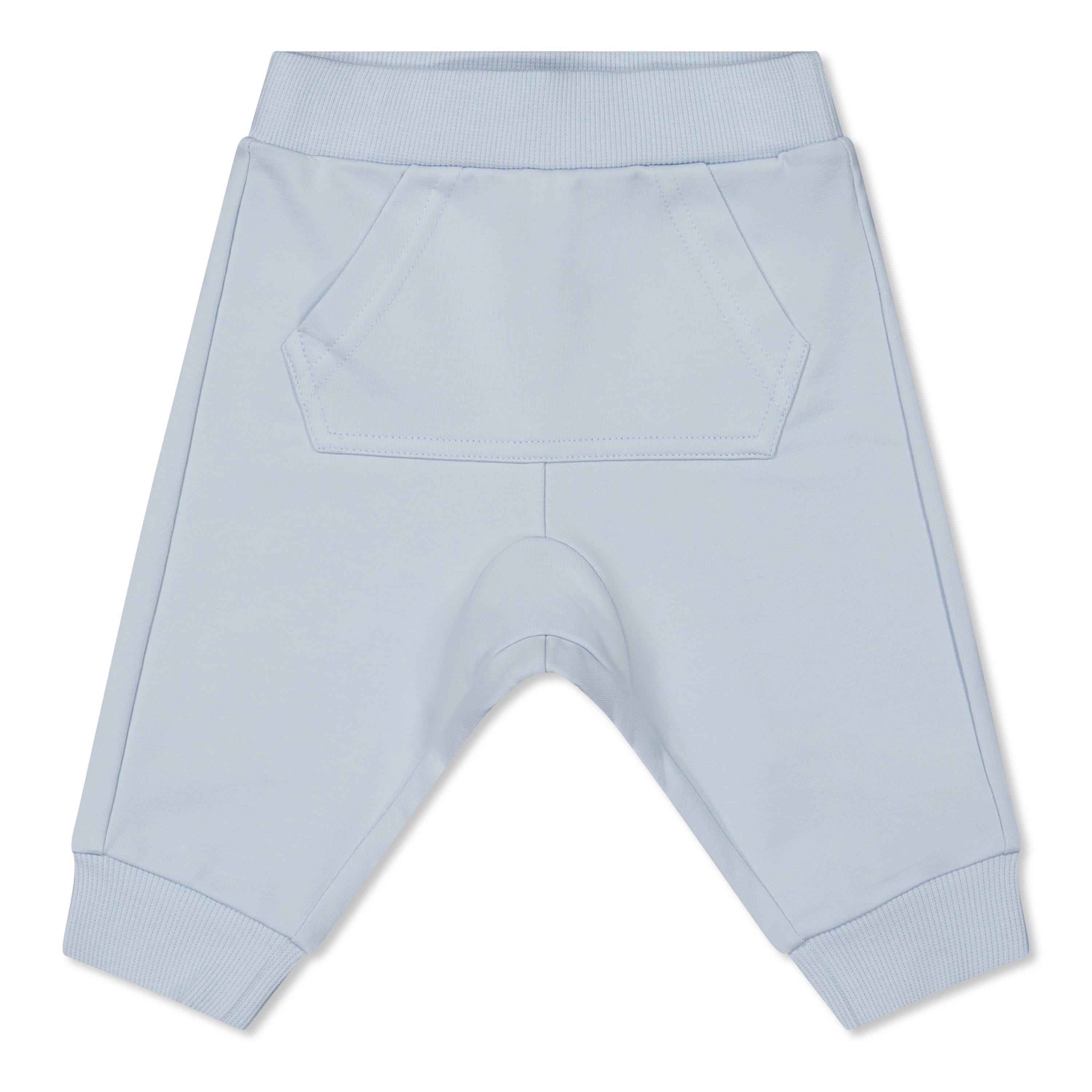 Pale Blue 709 - Moncler - Kids' Sweatshirt and Tracksuit Bottoms Set - 4
