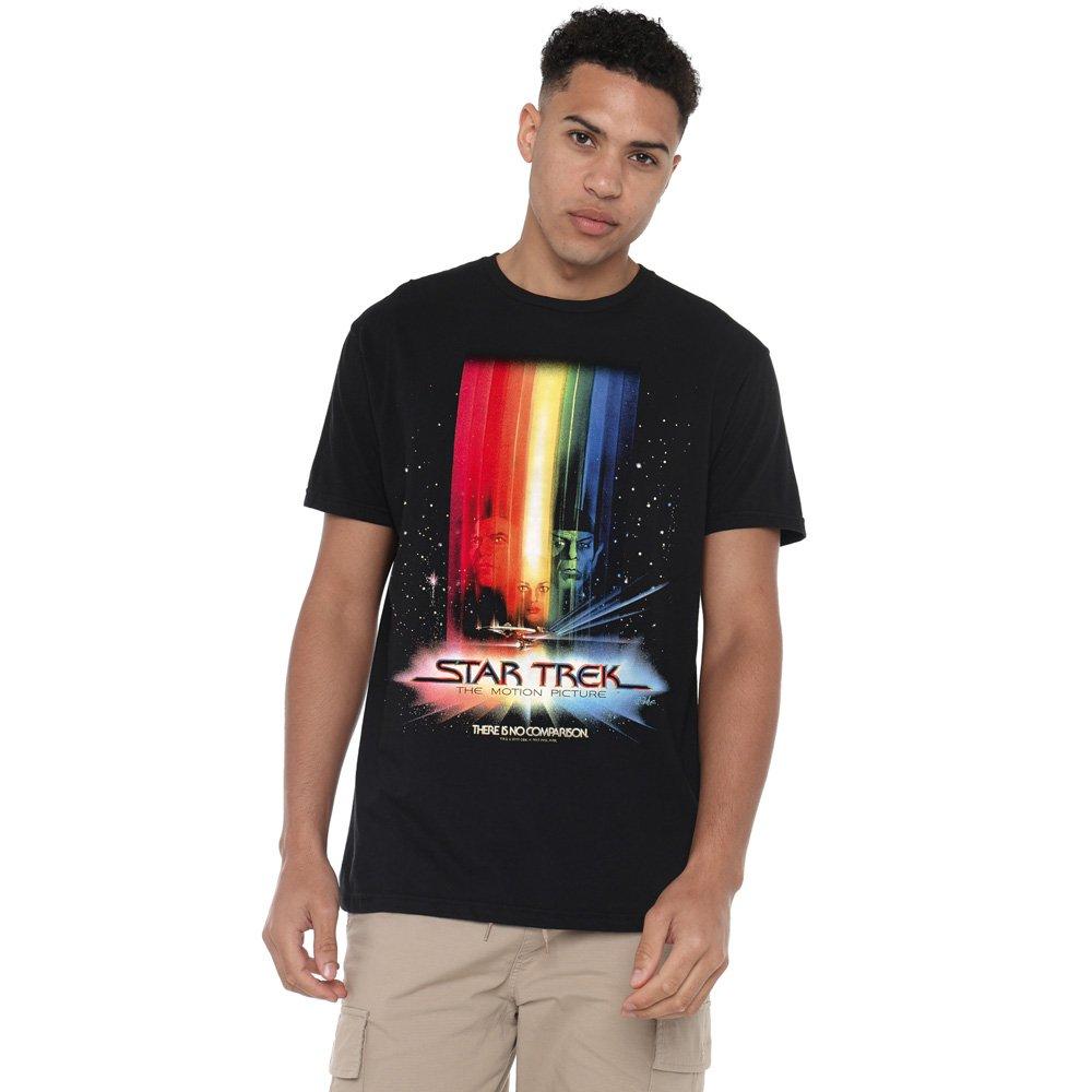 Black - Star Trek - Star Trek Motion Picture Poster T Shirt Black - 1