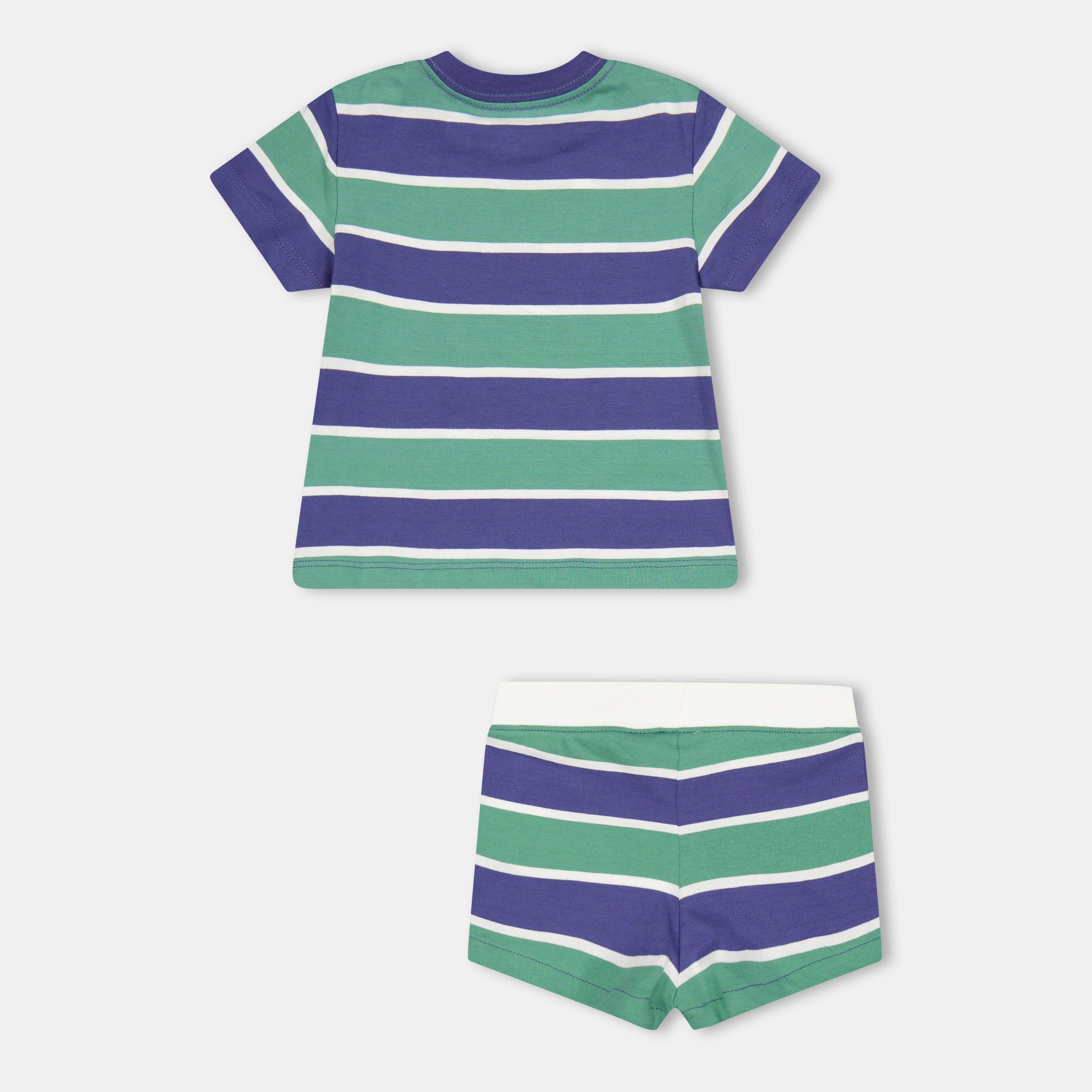 Blue Multi - Polo Ralph Lauren - Kids' Bear Clothing Set - 2