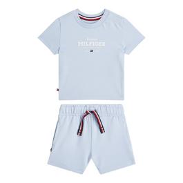 Tommy Hilfiger MONOTYPE TEE AND SHORT SET