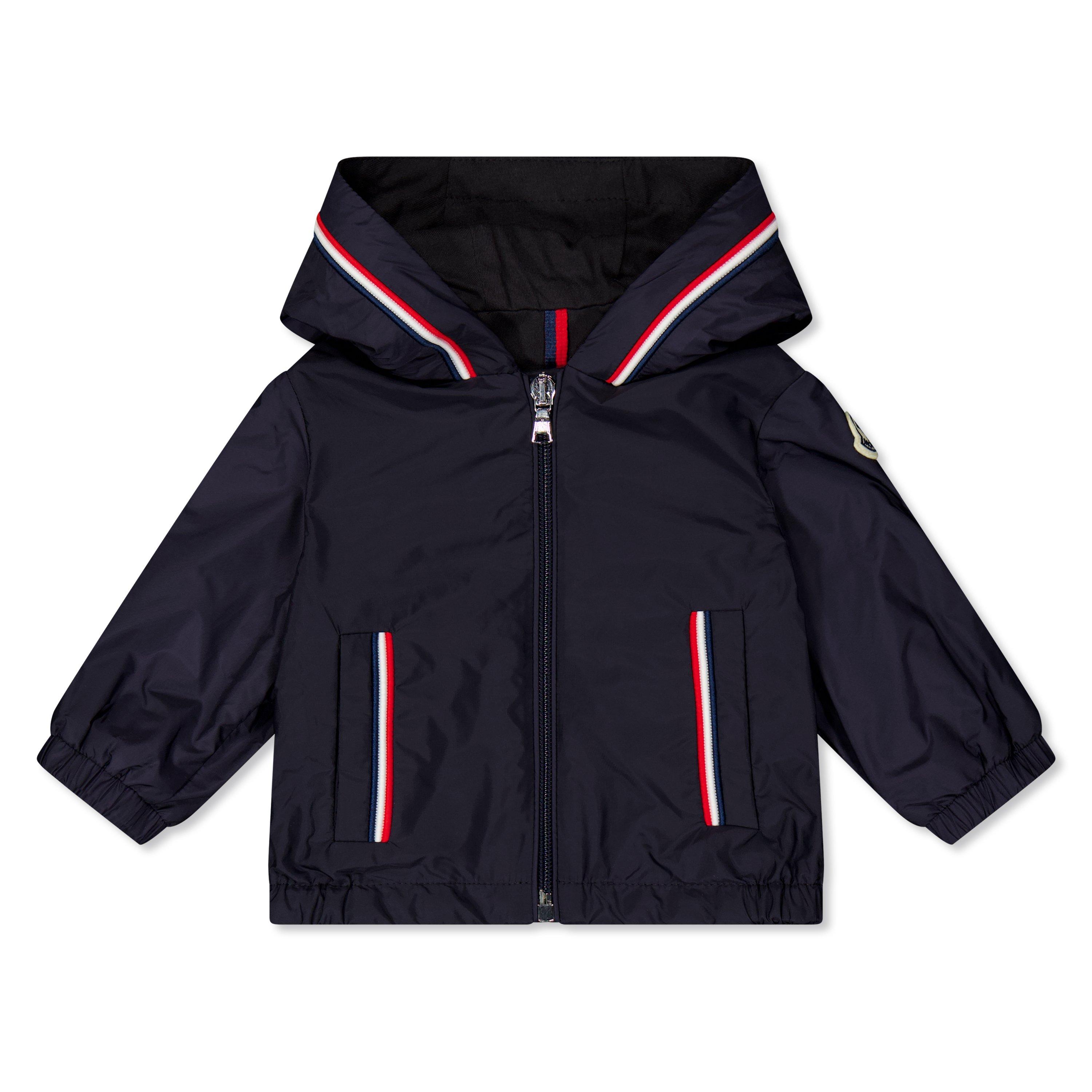 Navy 742 - Moncler - Kids' Granduc Cotton Lined Rain Anorak - 1