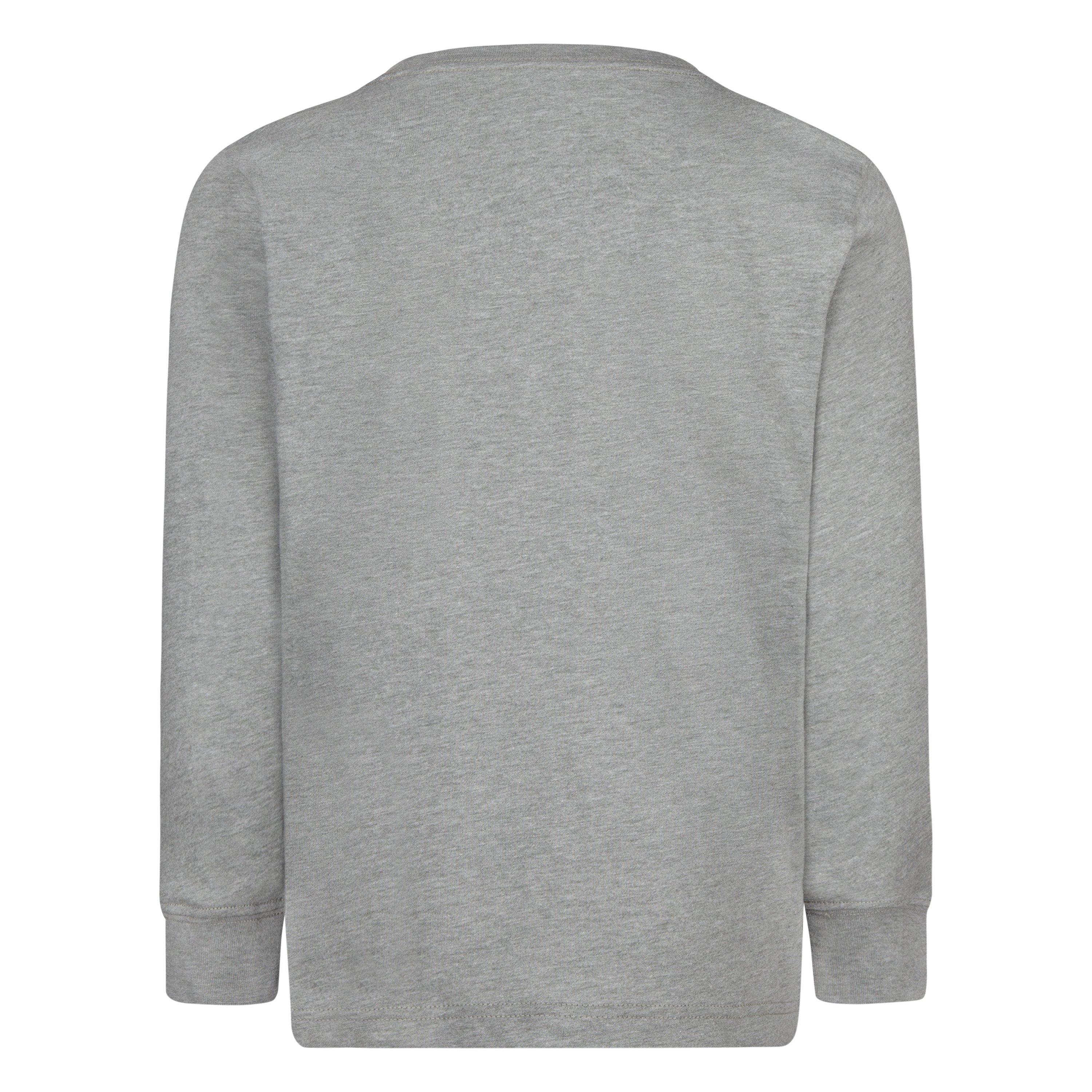 Dark Grey - Nike - Kids' Futura Long Sleeve T-Shirt - 2