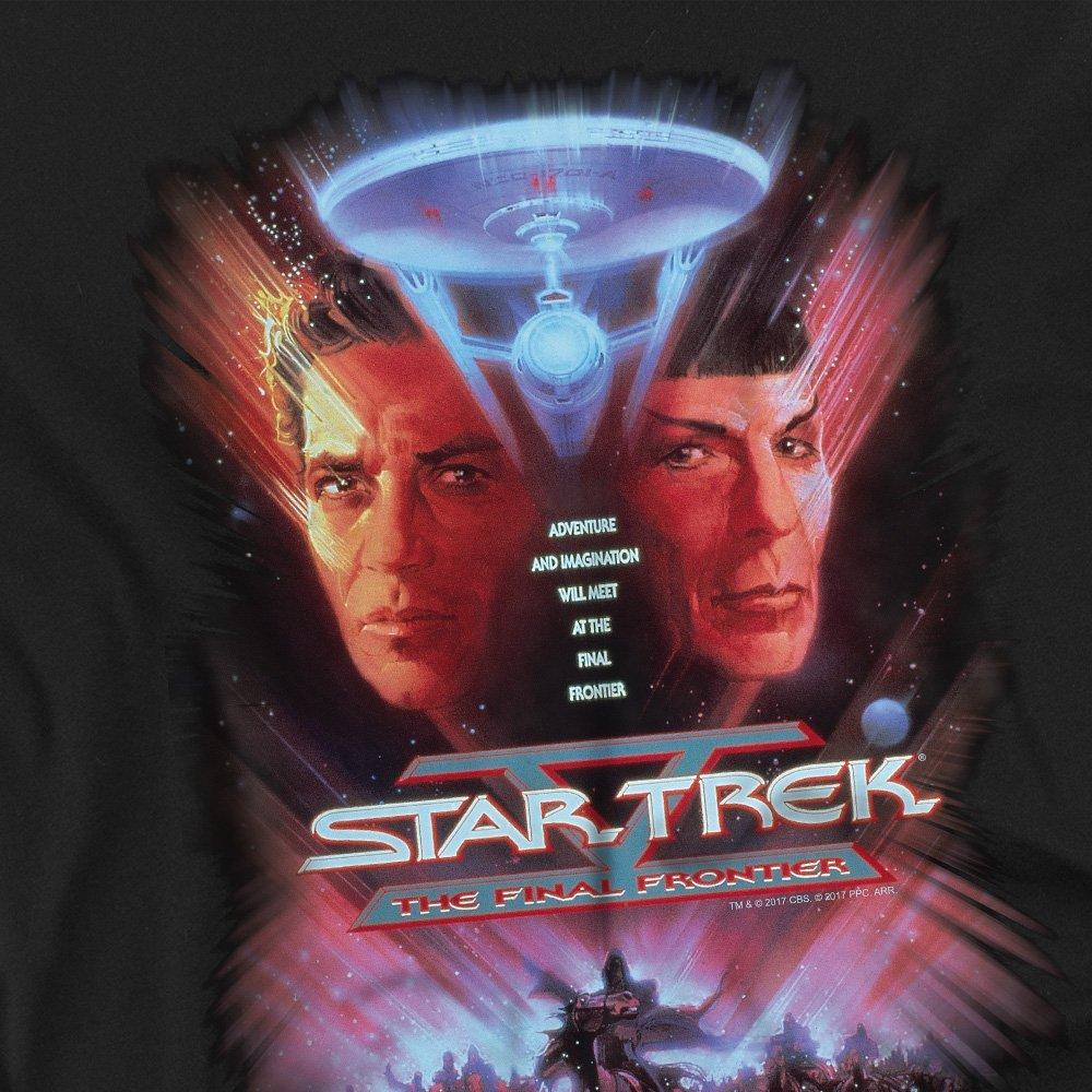 Black - Star Trek - Star Trek The Final Frontier(Movie) T Shirt Black - 2