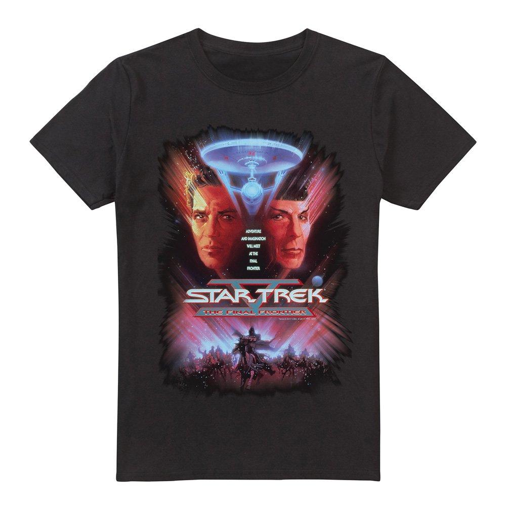 Black - Star Trek - Star Trek The Final Frontier(Movie) T Shirt Black - 4