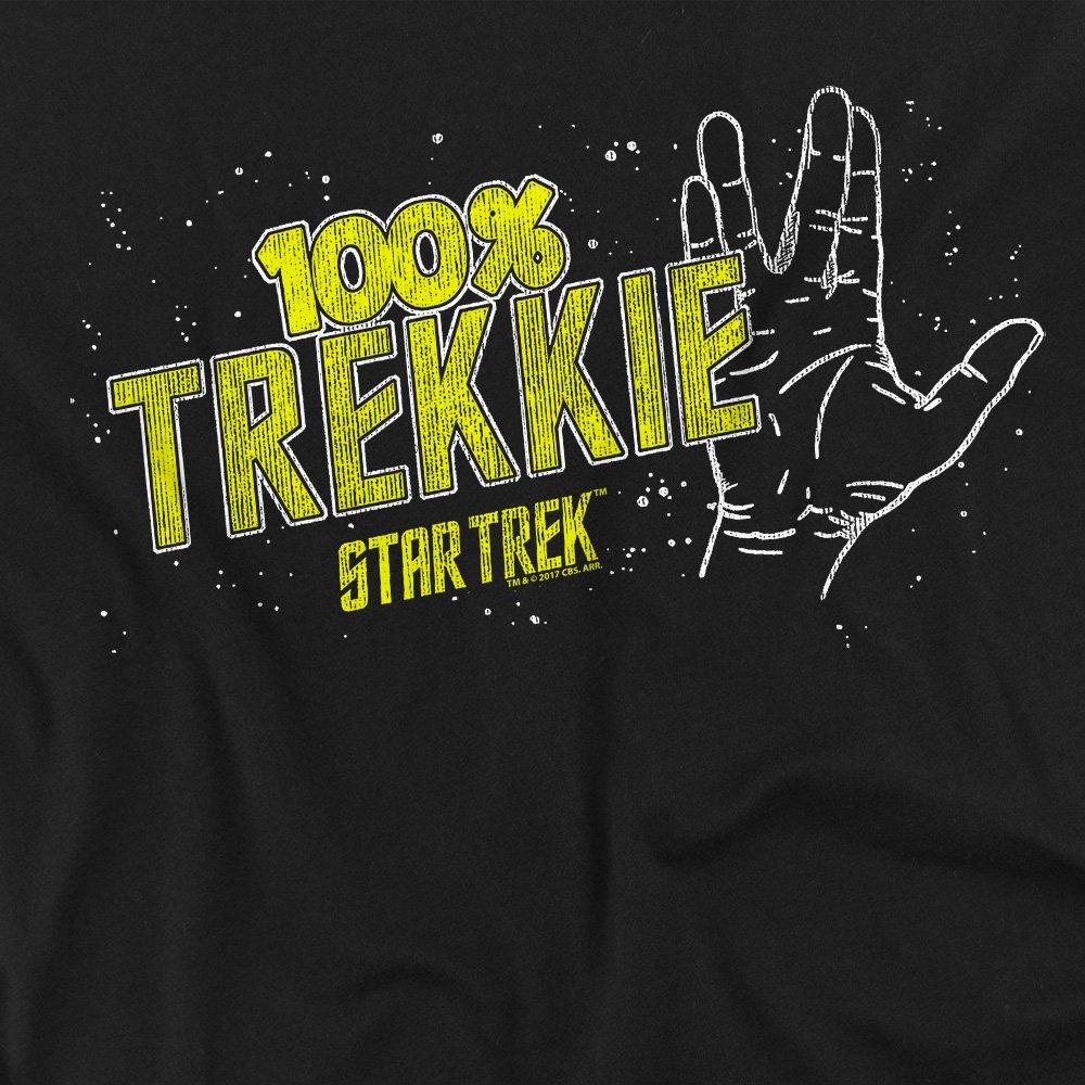 Black - Star Trek - Star Trek Trekkie T Shirt Black - 2