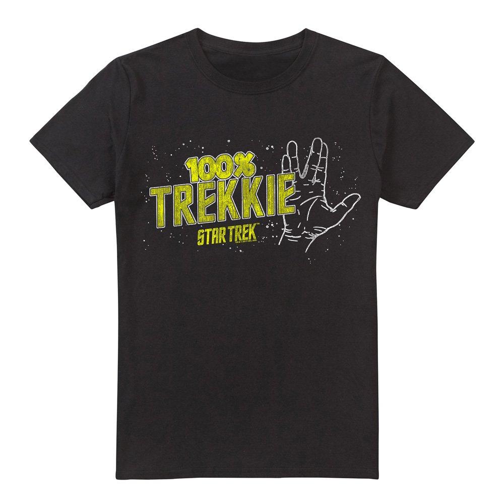 Black - Star Trek - Star Trek Trekkie T Shirt Black - 4