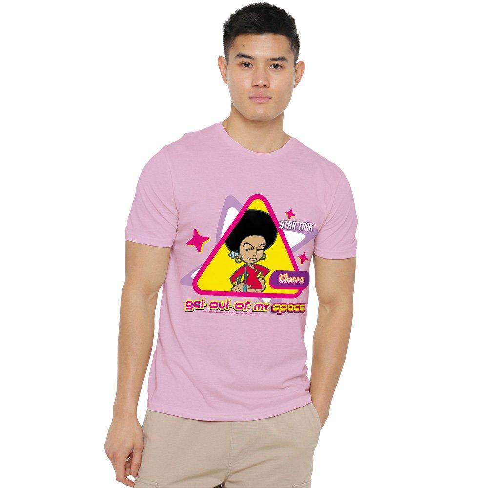 Pink - Star Trek - Quogs Out Of My Space T Shirt Pink - 1