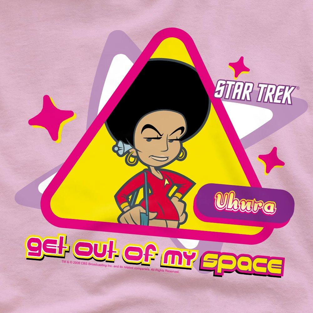 Pink - Star Trek - Quogs Out Of My Space T Shirt Pink - 2